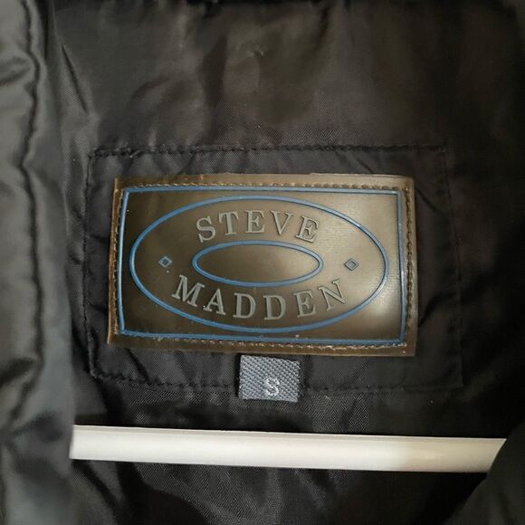 Steve Madden Black Puffer Jacket Women’s - Picture 7 of 8
